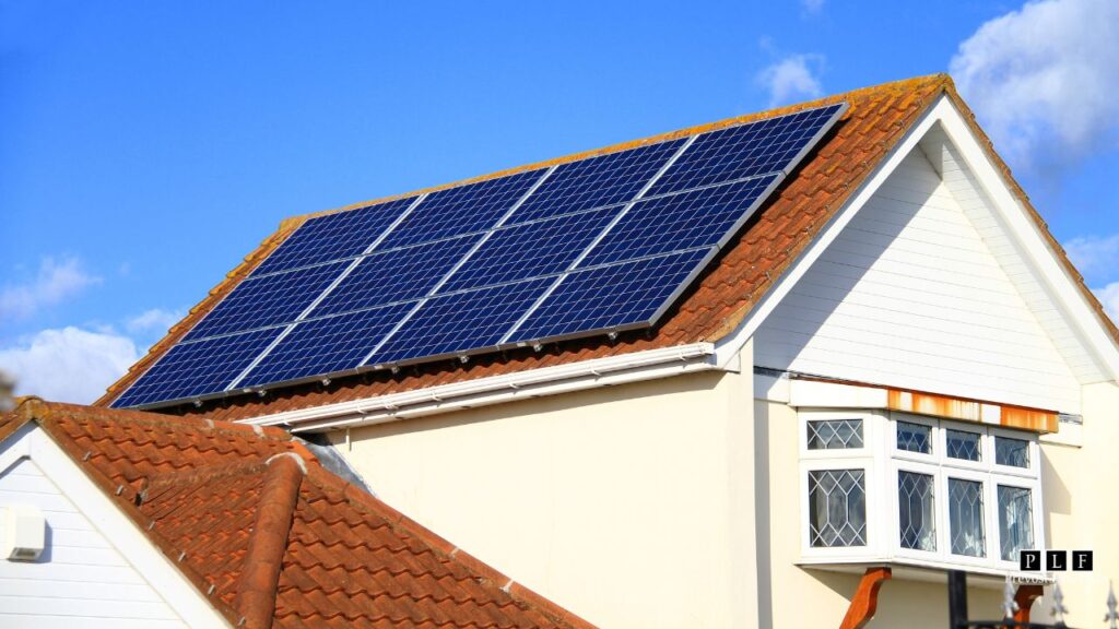 Solar panels on the roof of a house representing a homeowner abandoned after the Lumio Solar bankruptcy.