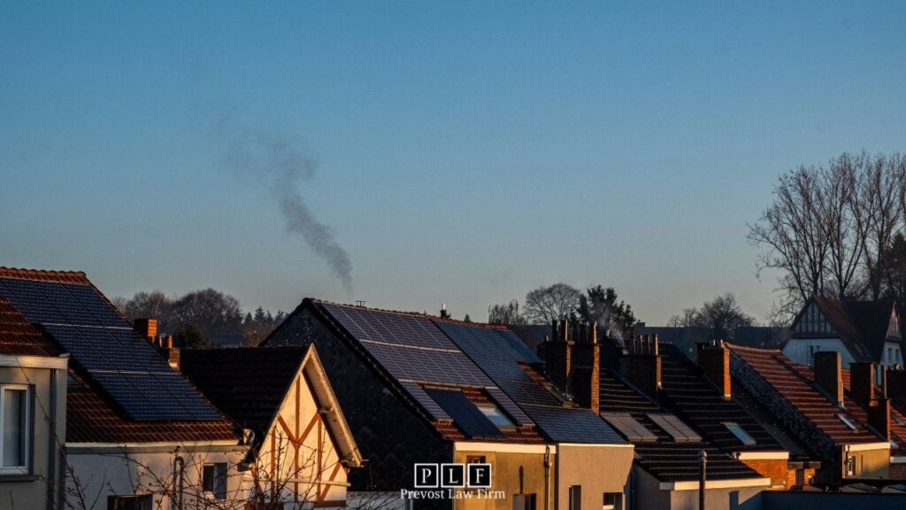 Solar panels on houses that were installed by reputable solar companies